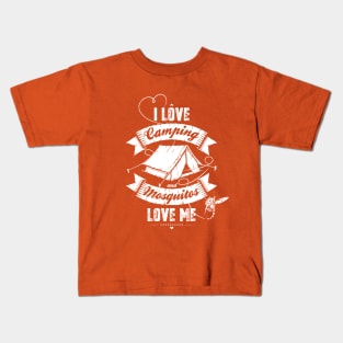 I Love Camping Kids T-Shirt